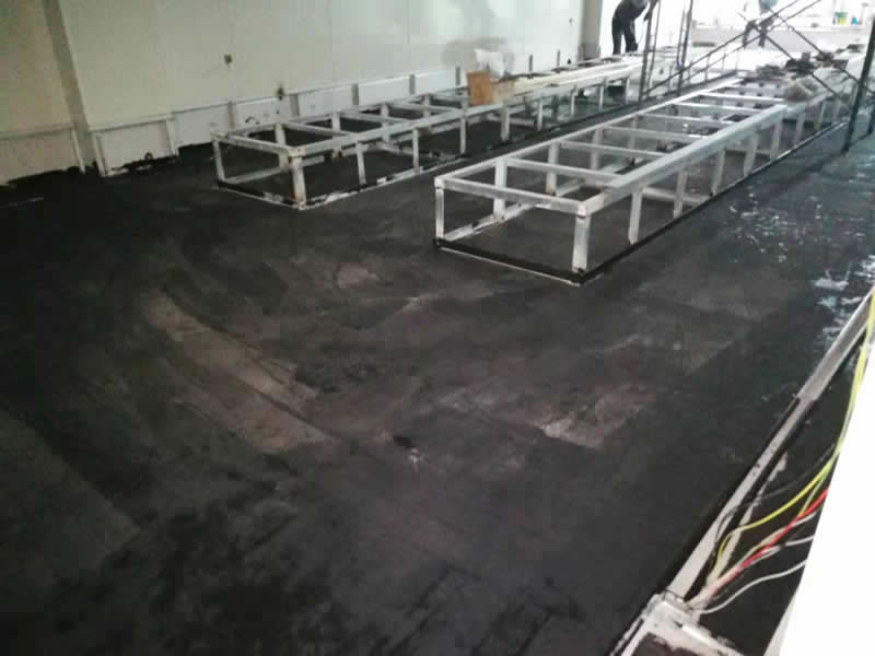 機房施工現場